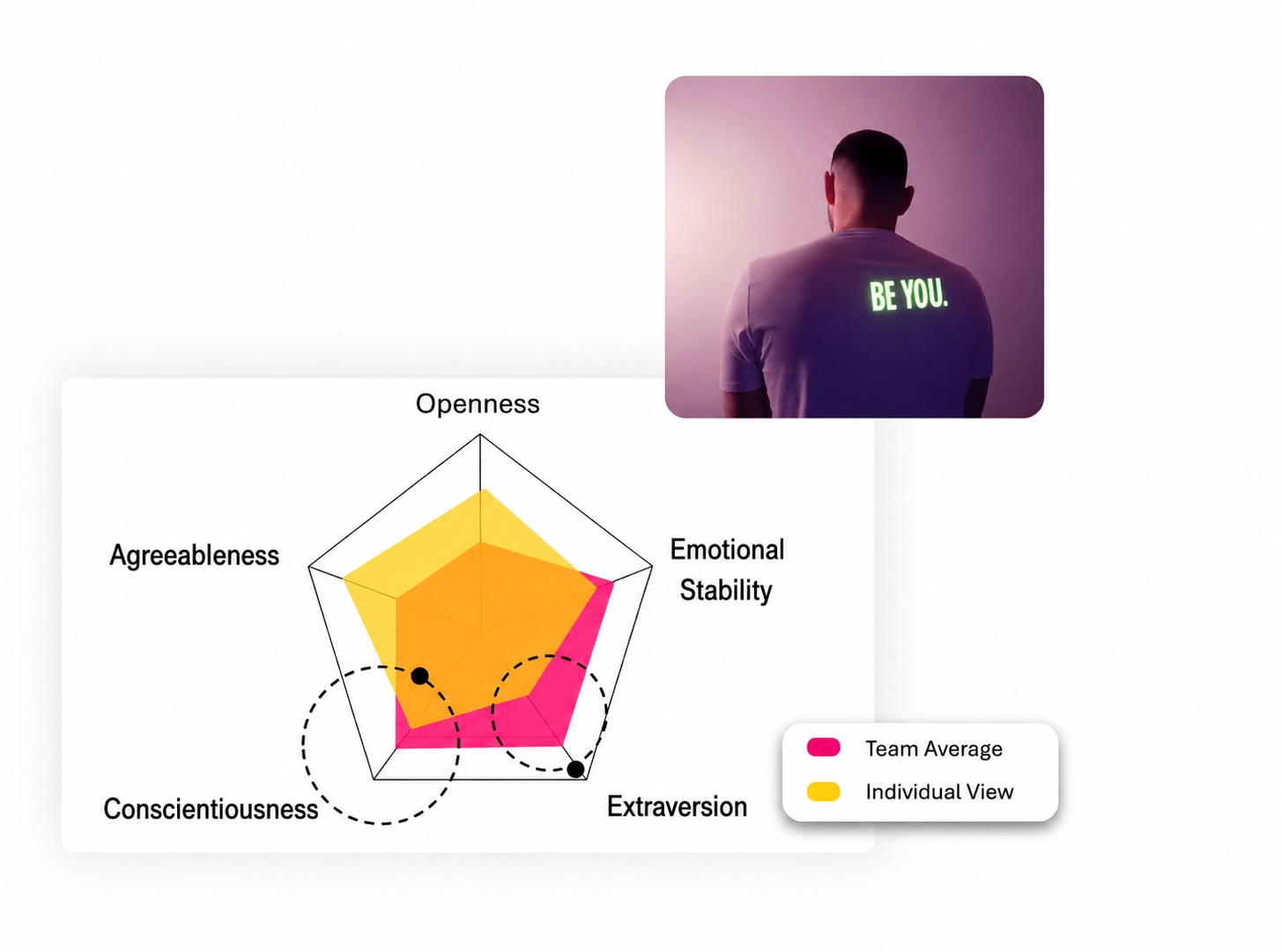 Lemin picture in english showing an analysis of the person