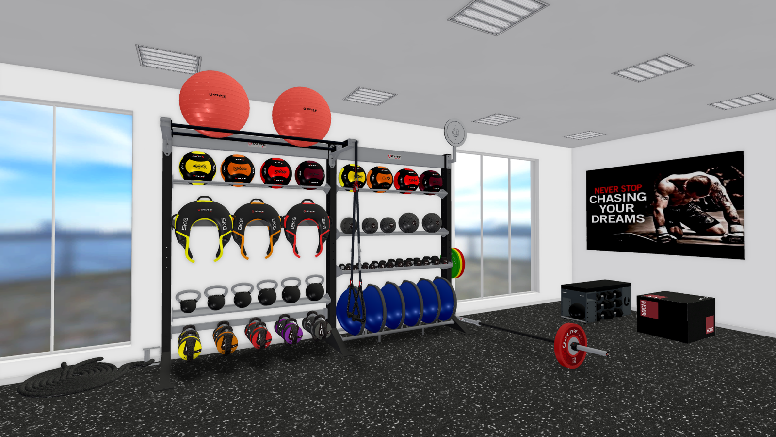 Equipment von O'live Fitness
